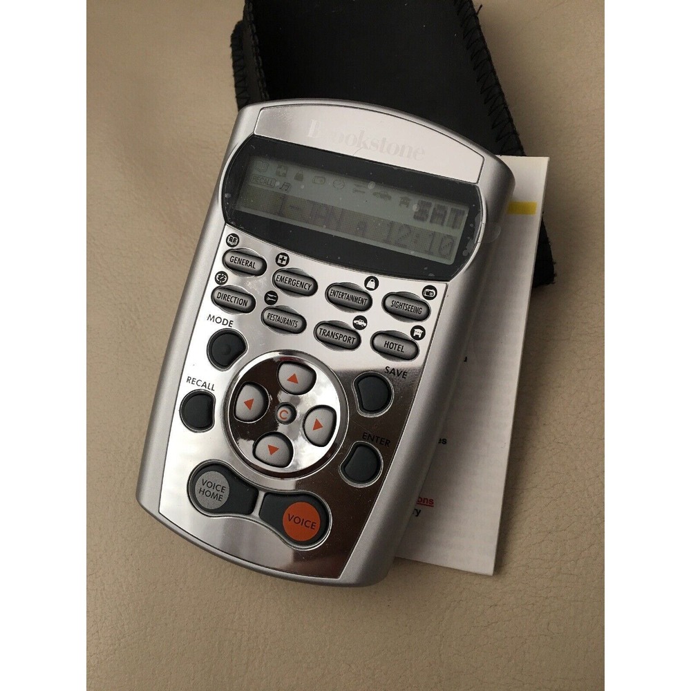 Brookstone Passport Talking 12- Language Translator‎